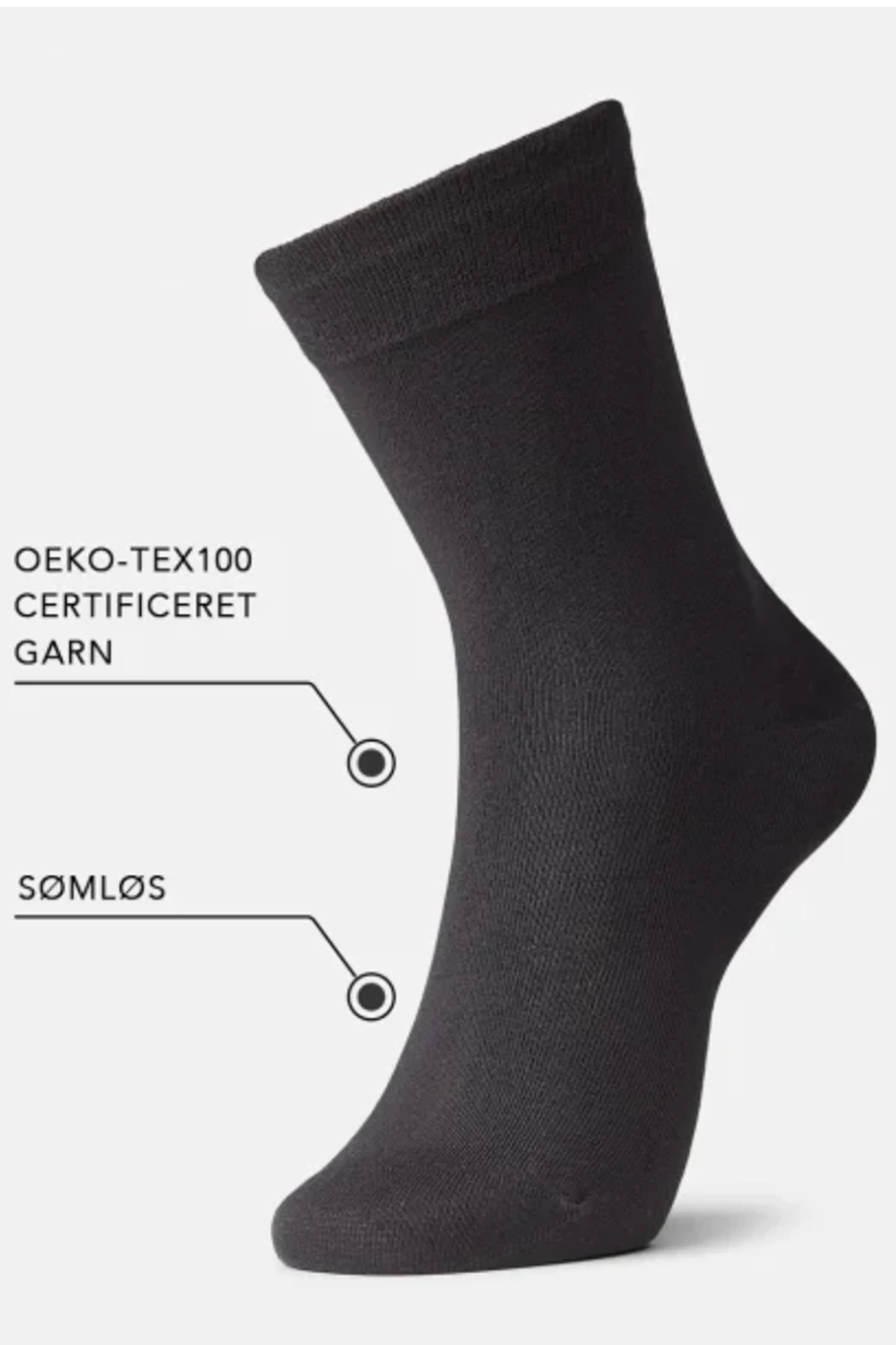 Bambus strømper, 6-pak