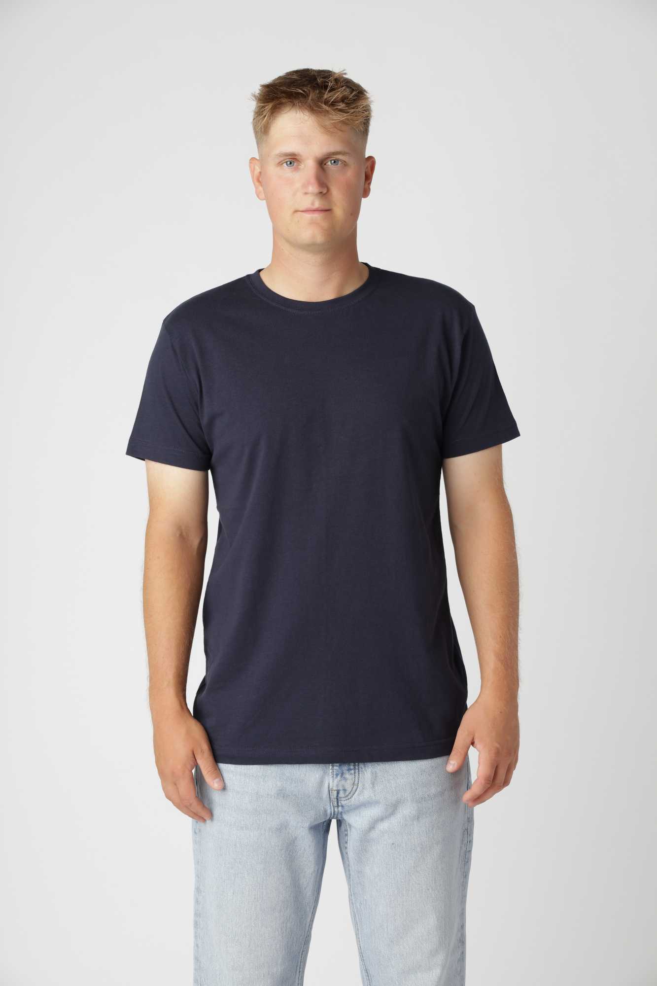 Basic T-shirt, Blå Navy