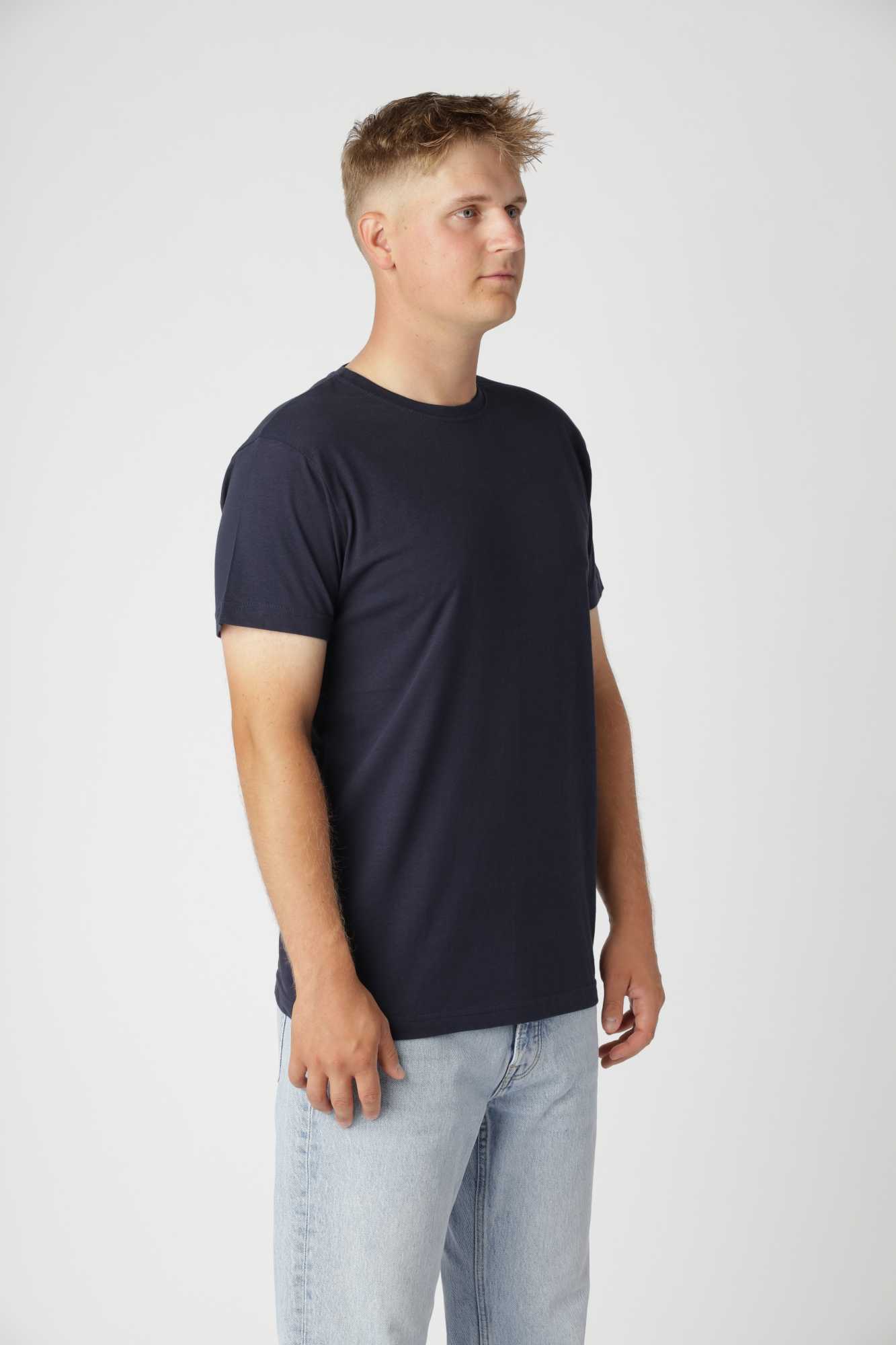 Basic T-shirt, Blå Navy