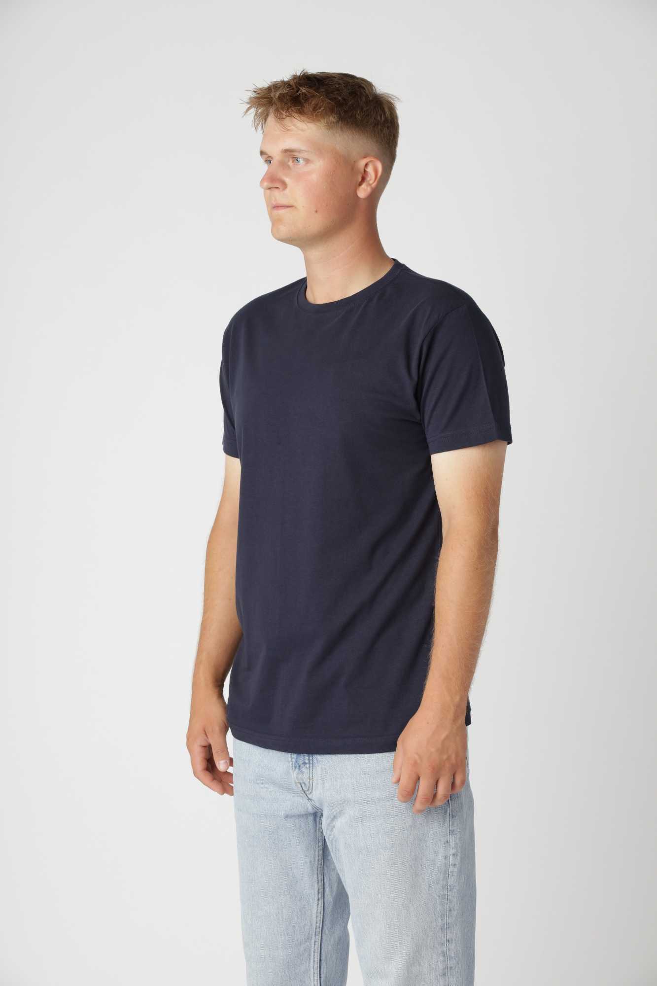 Basic T-shirt, Blå Navy