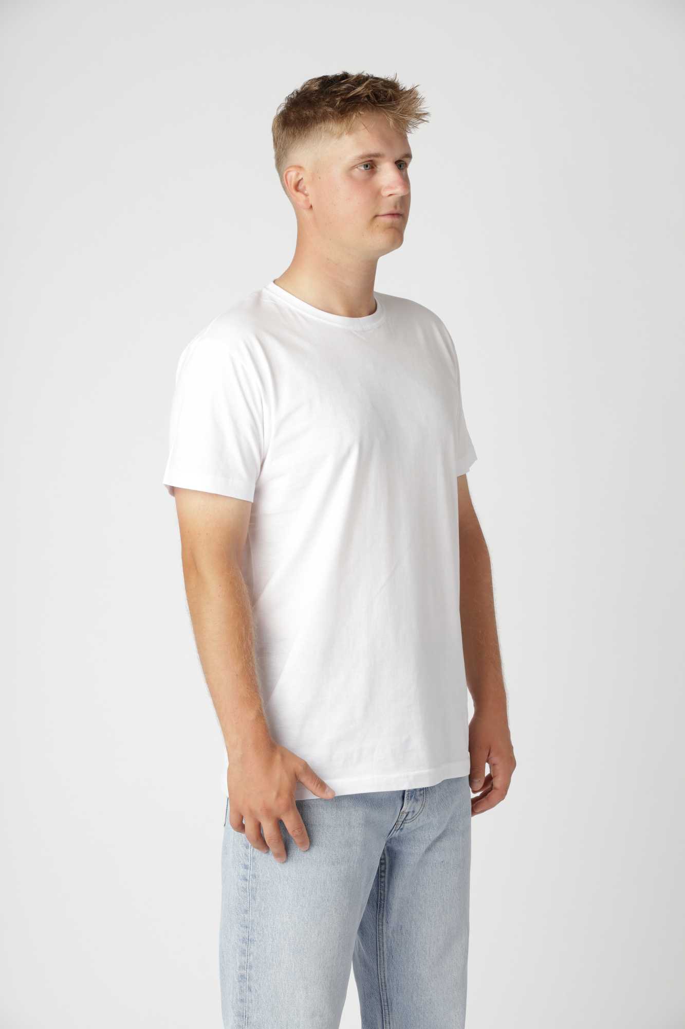 Basic T-shirt, Hvid