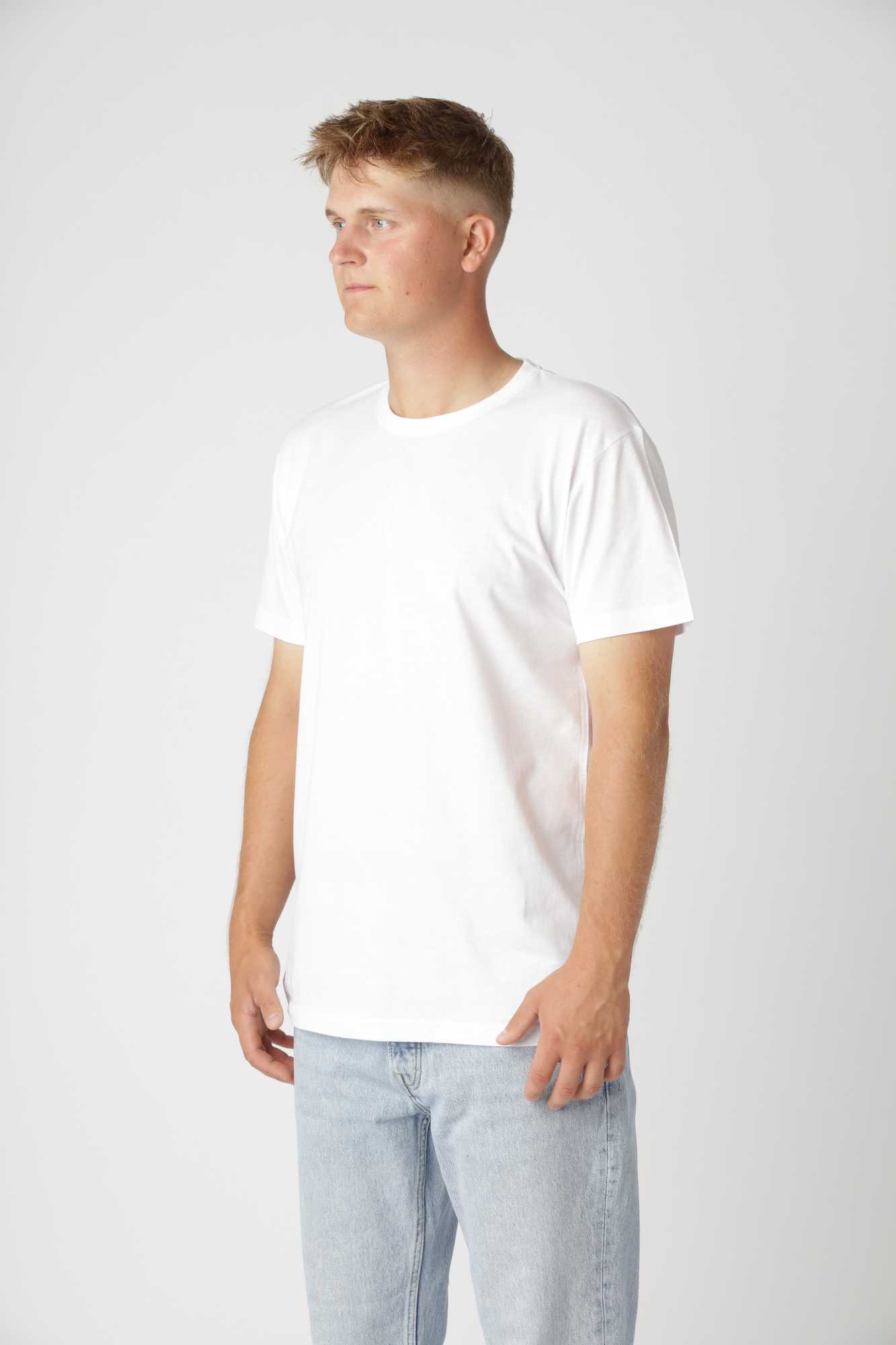 Basic T-shirt, Hvid
