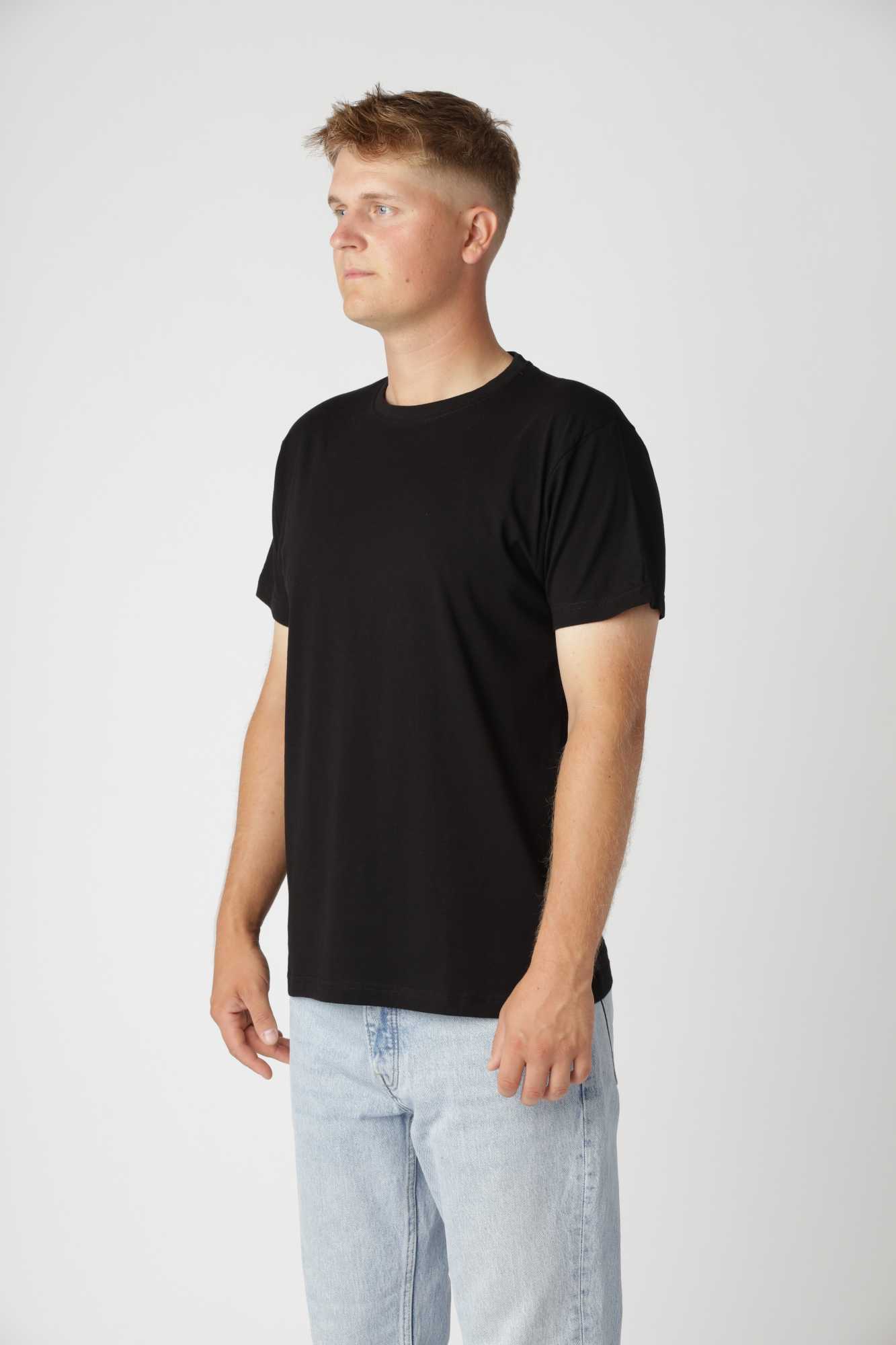 Basic T-shirt, Sort