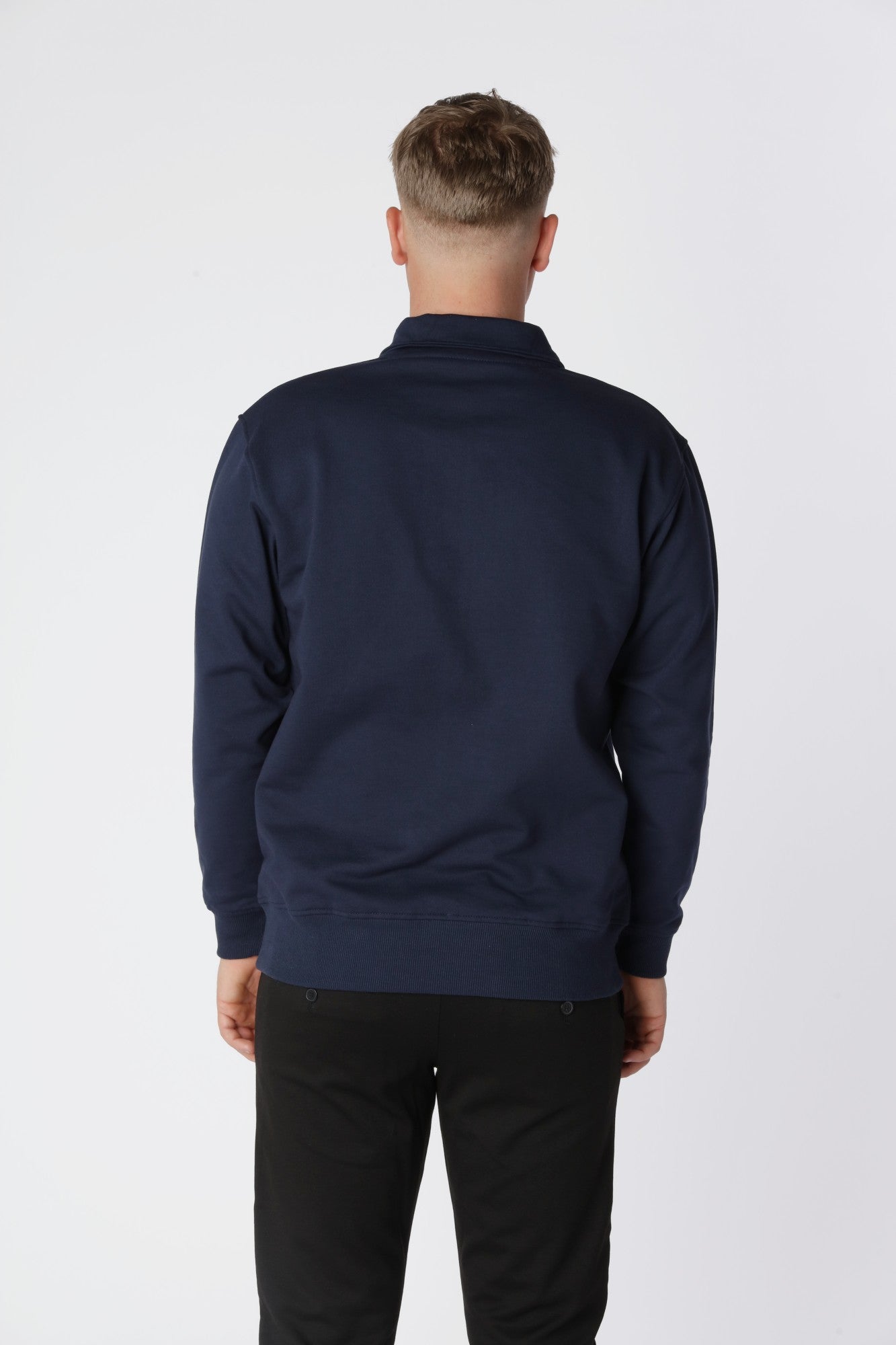 Essential Half Zip, Navy
