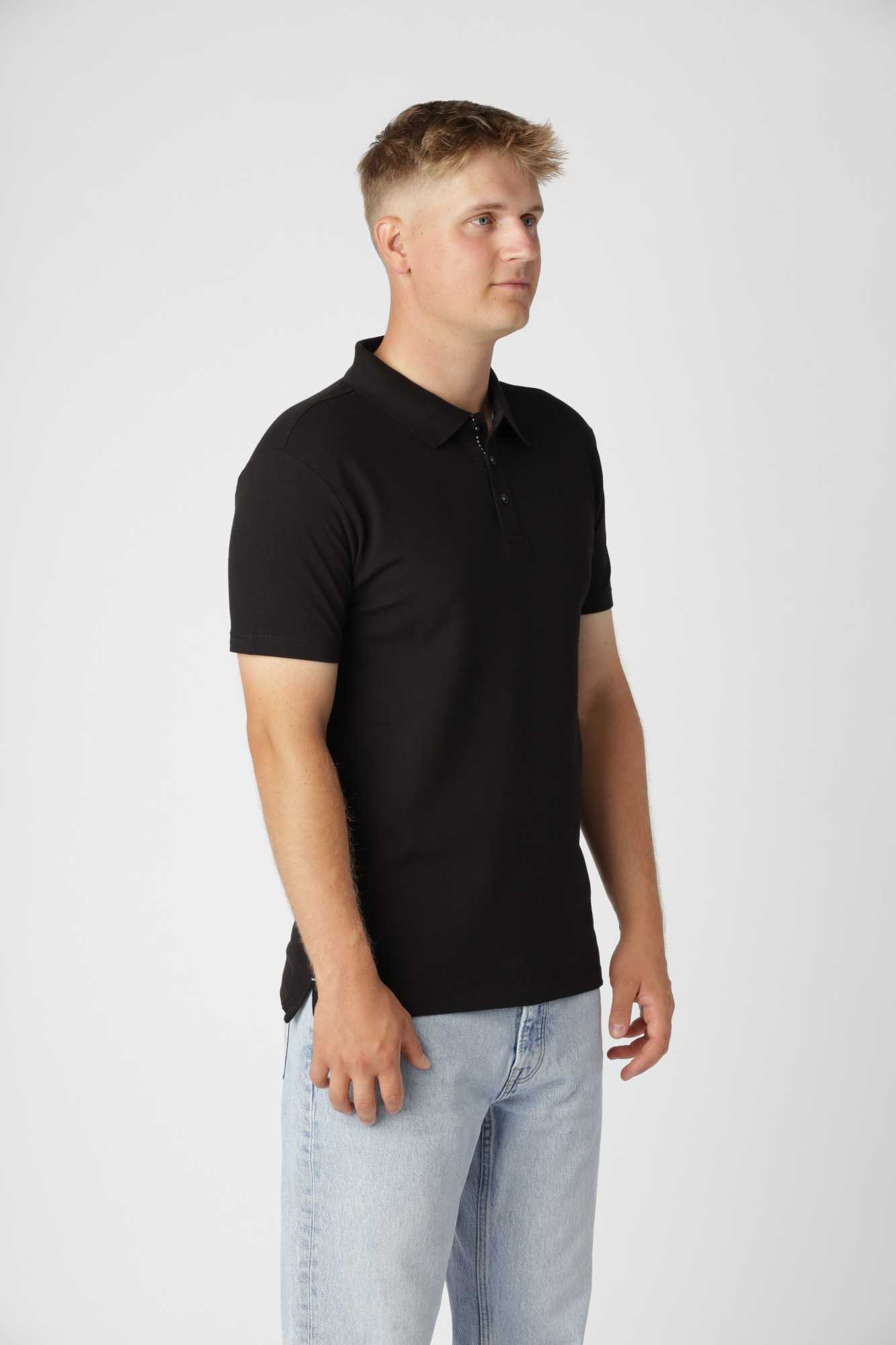 Premium Polo Shirt, sort