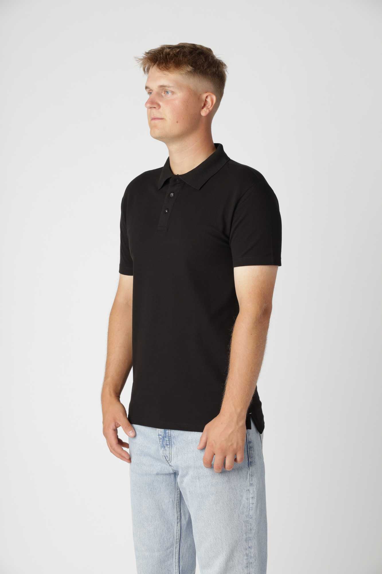 Premium Polo Shirt, sort