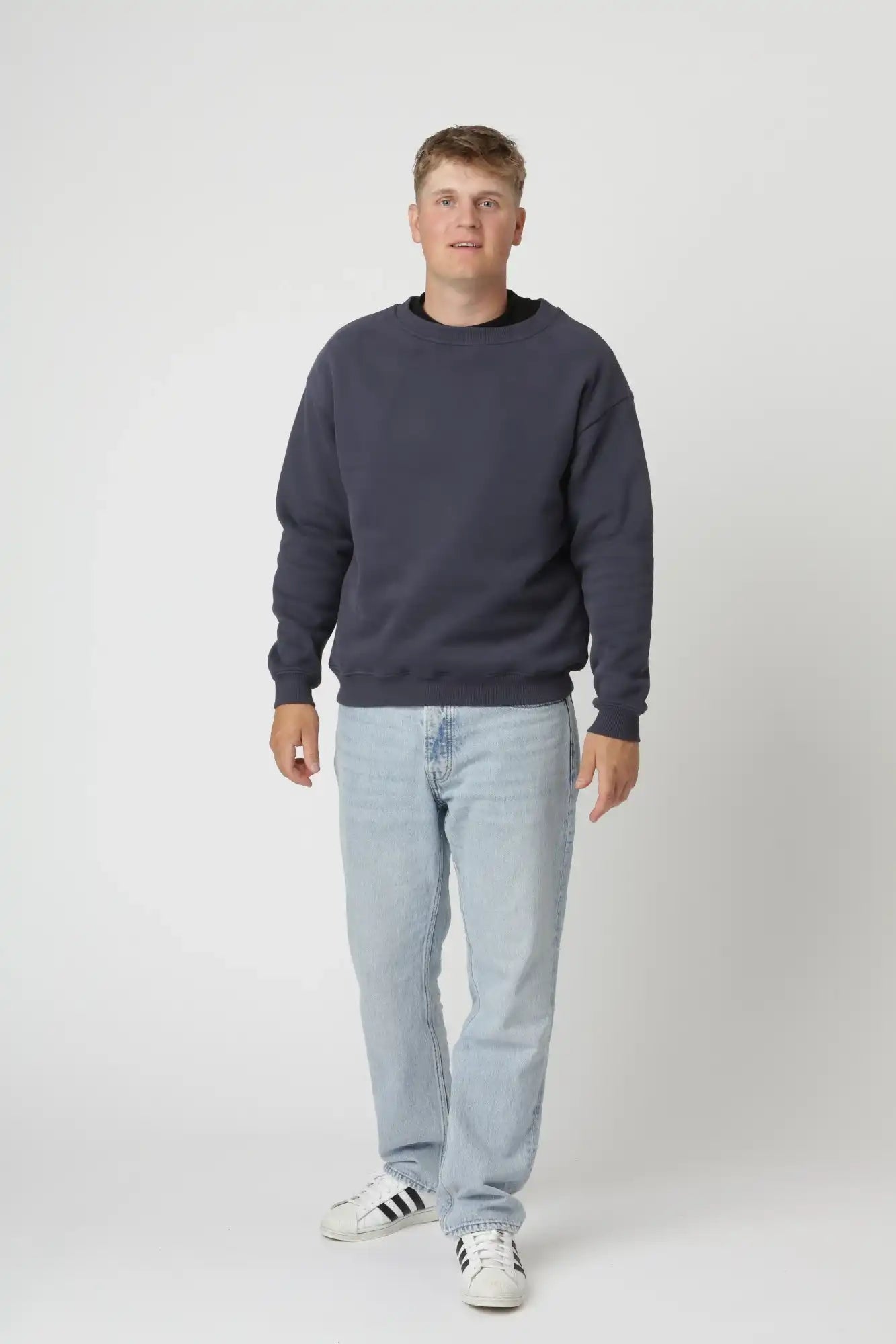 Premium Crewneck, Navy