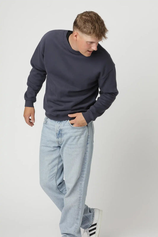 Premium Crewneck, Navy