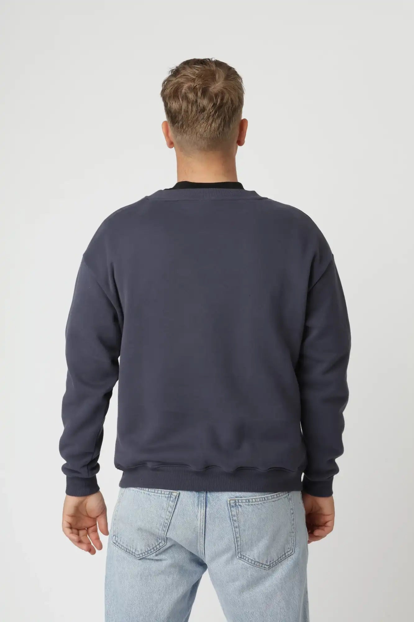 Premium Crewneck, Navy