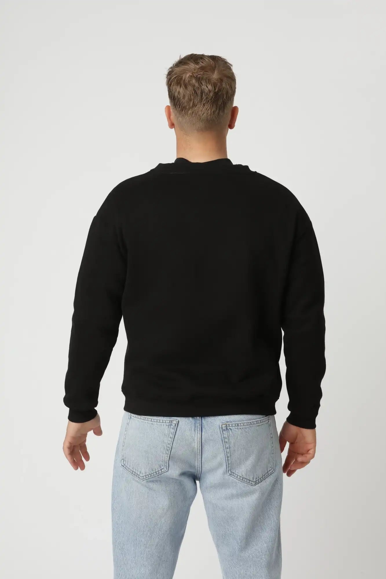 Premium Crewneck, Sort