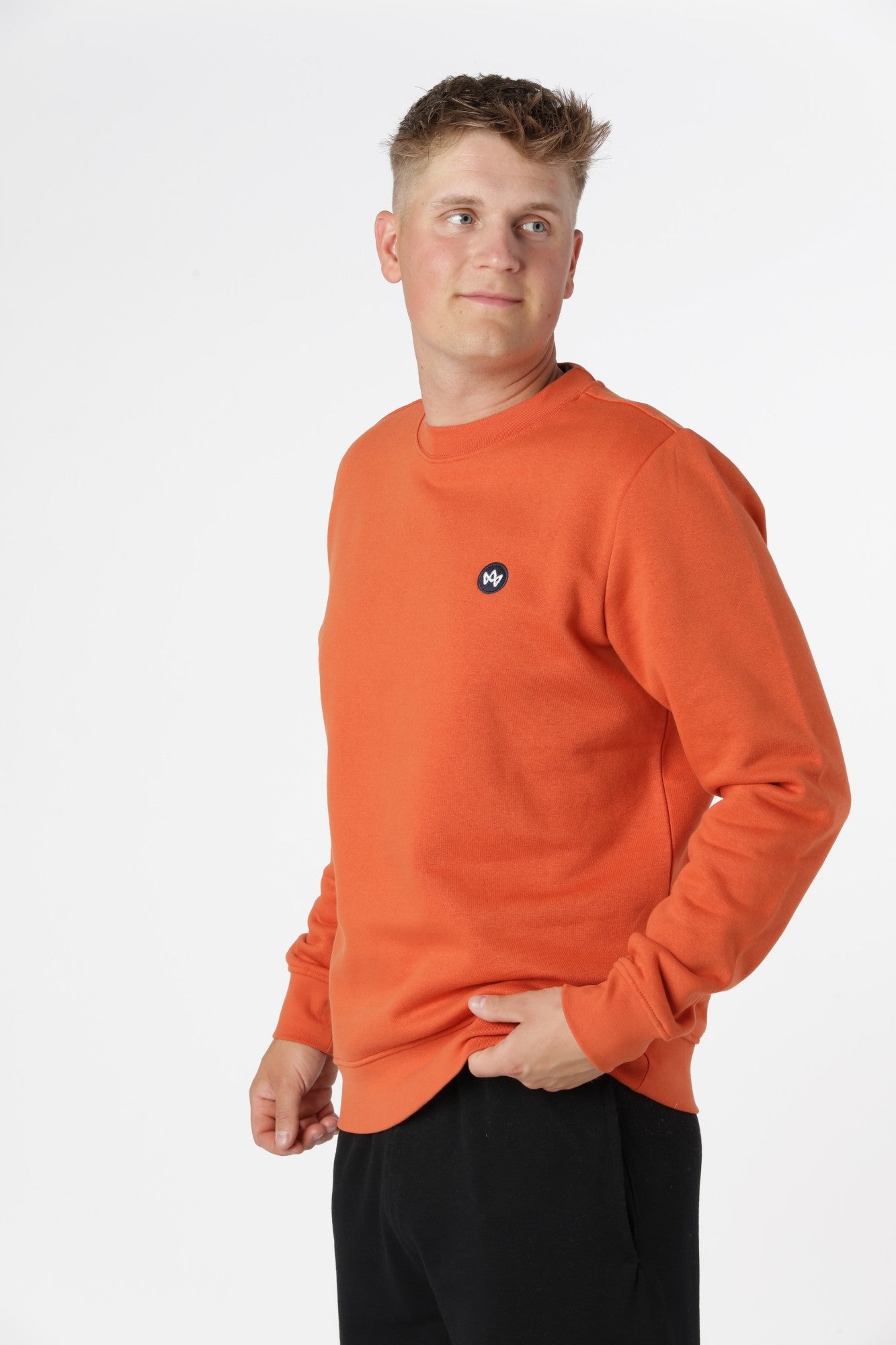 Sweatshirt Lars, Burnt Ochre