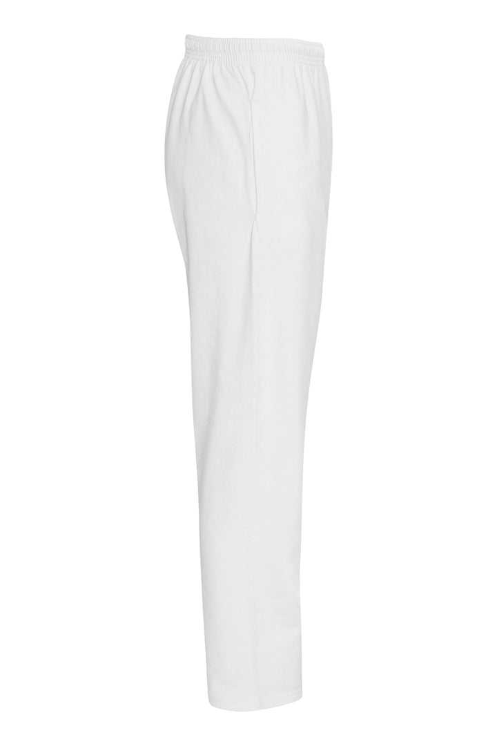 Classic Straight Sweatpants, Hvid