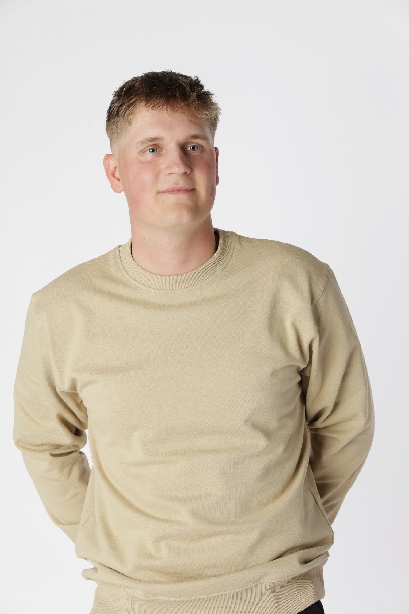 Essential Crewneck, Sand