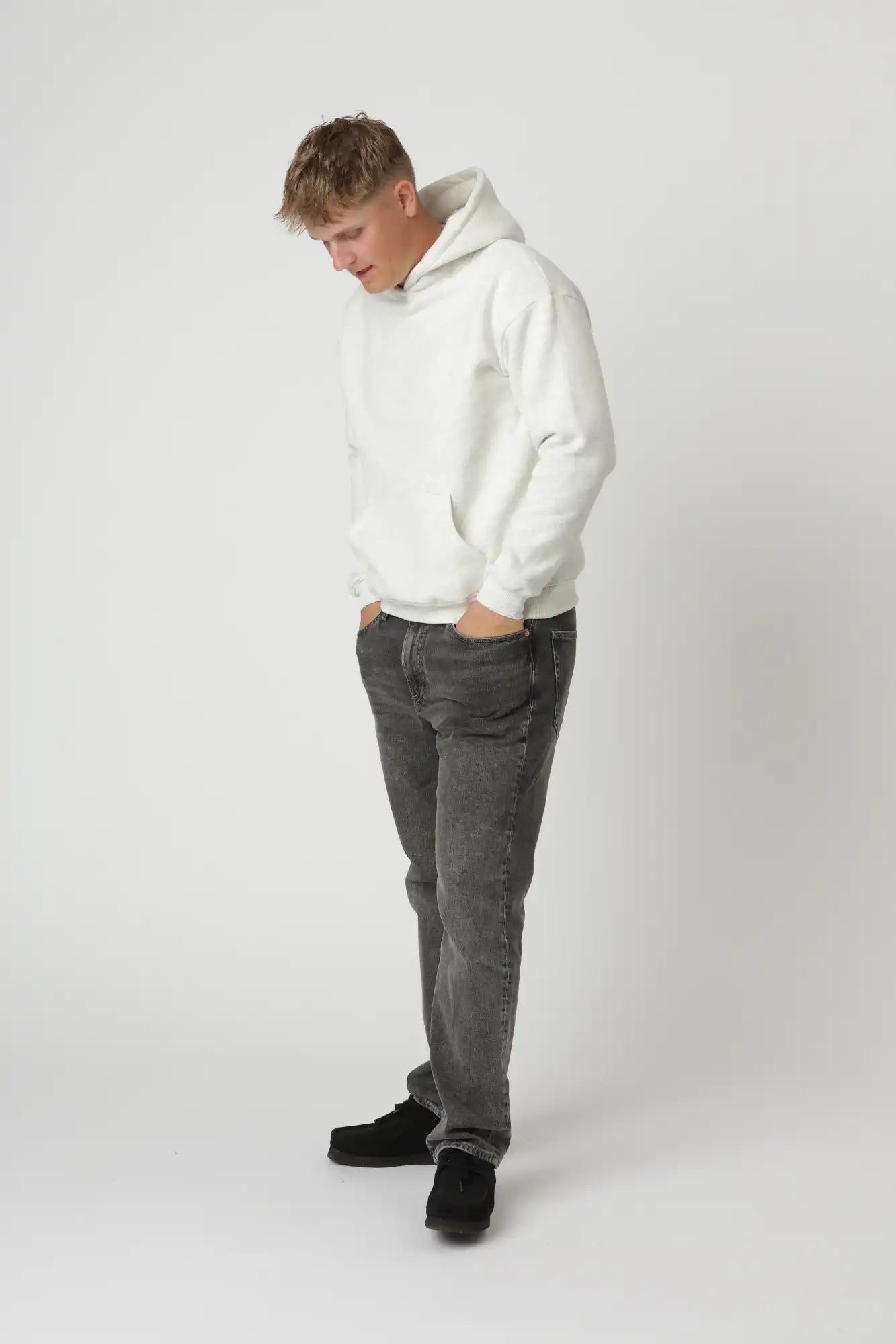 Premium Hoodie Grå