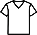T-shirts V-hals